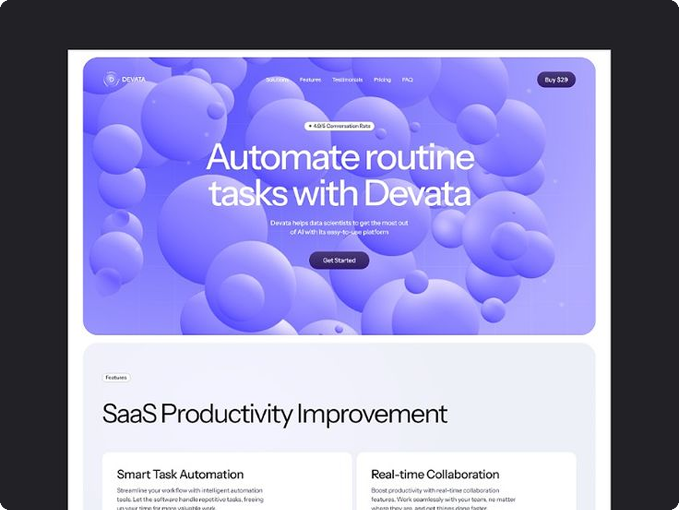 Saas Product